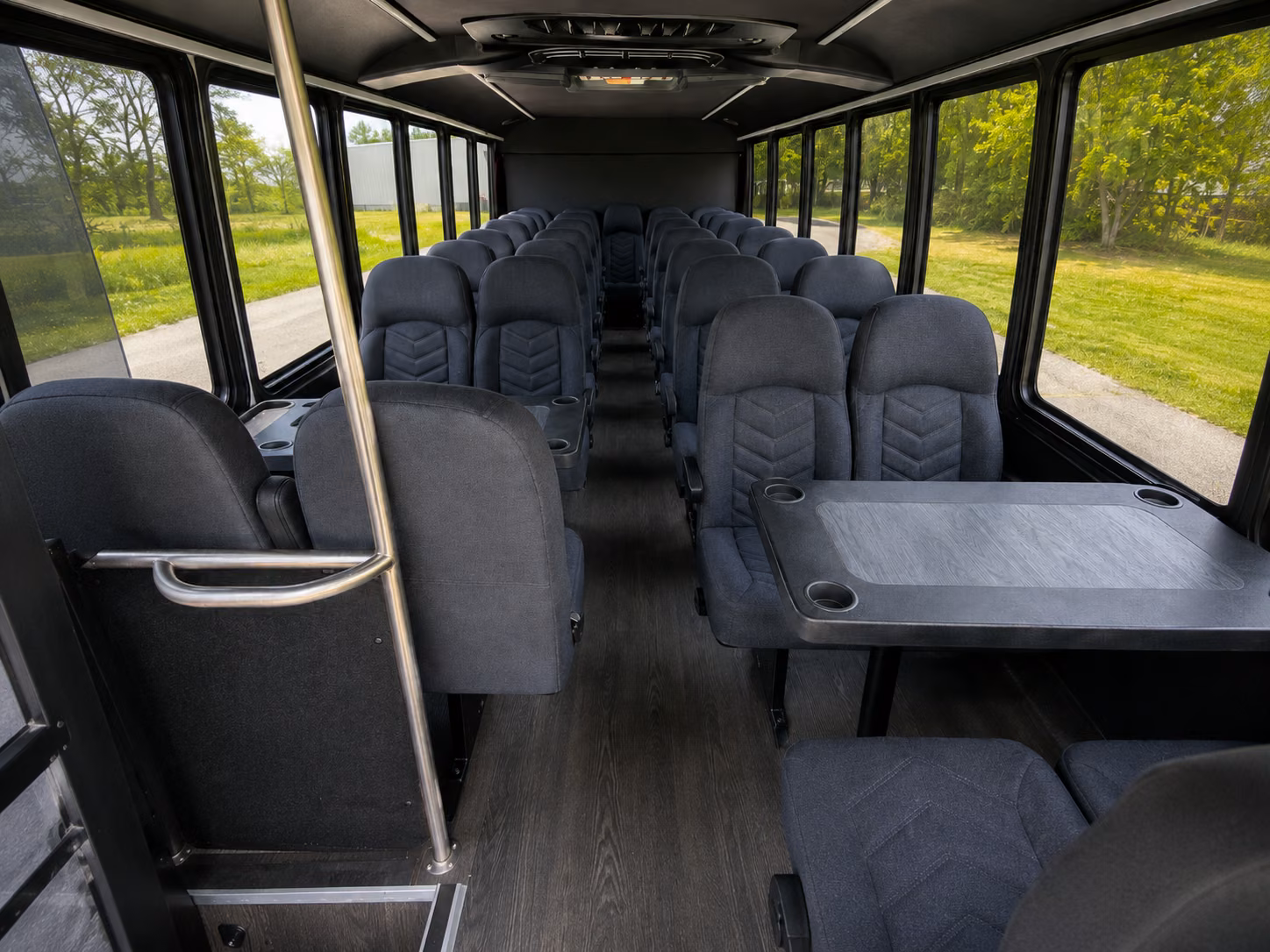 albuquerque 20 passenger minibus inside