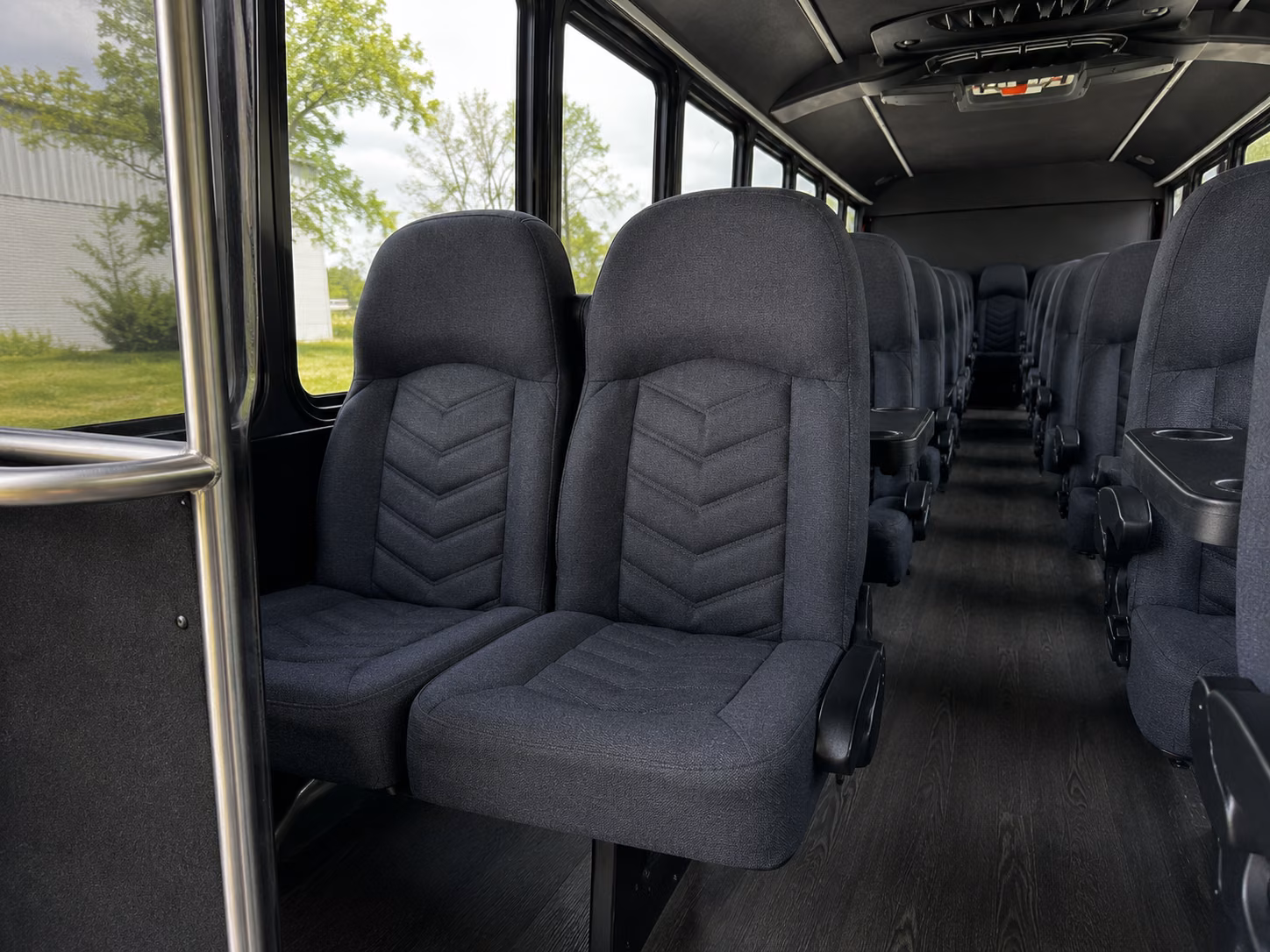 albuquerque 20 passenger minibus interior