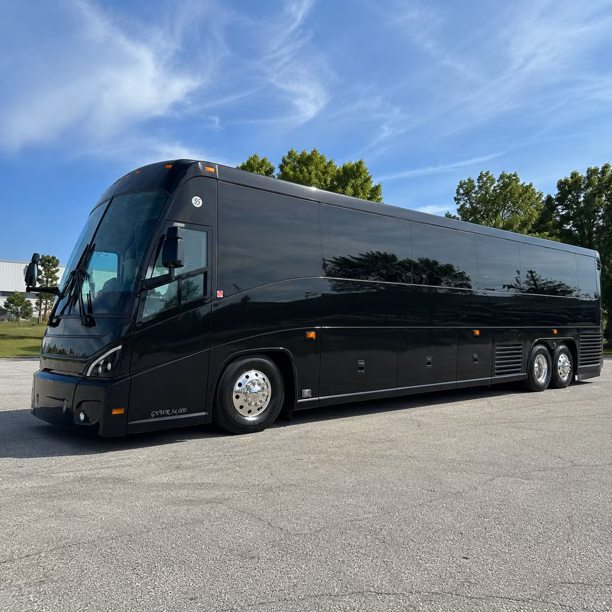 albuquerque 47 passenger charter bus