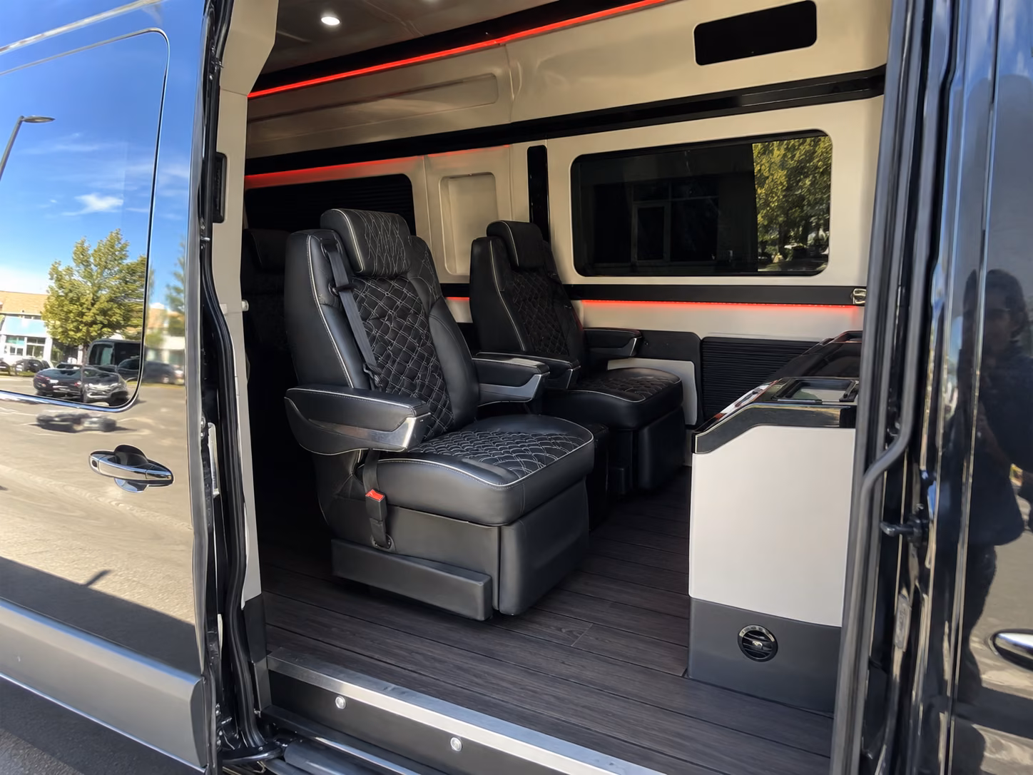 albuquerque birthday party transportation onboard seating