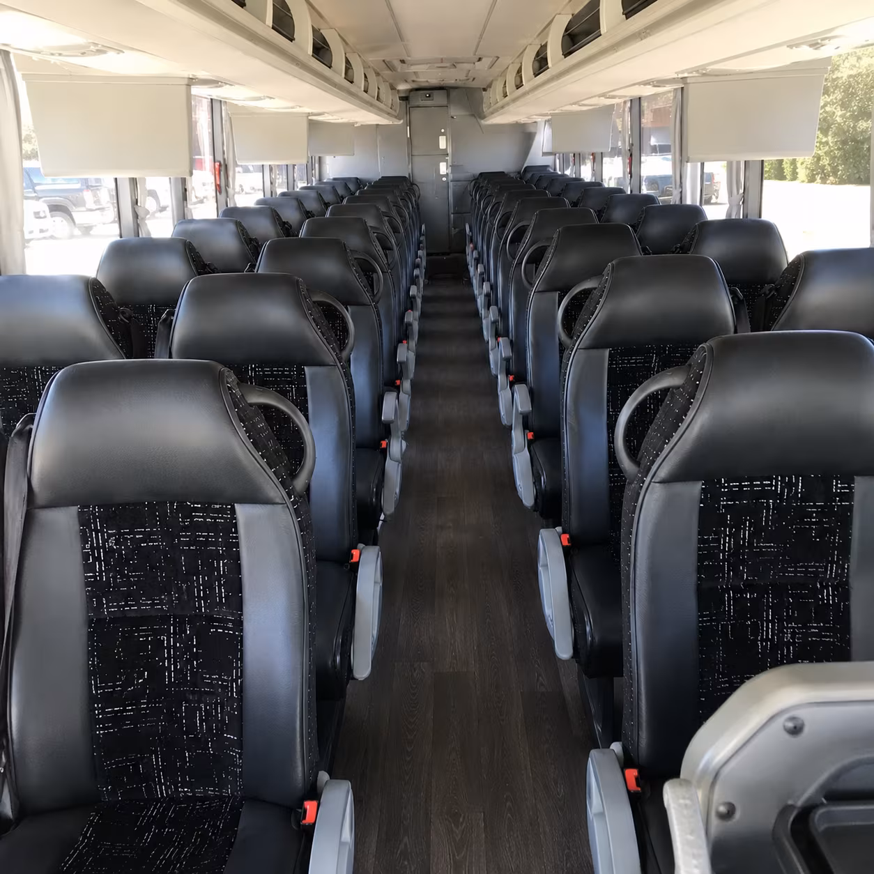 albuquerque charter bus interior