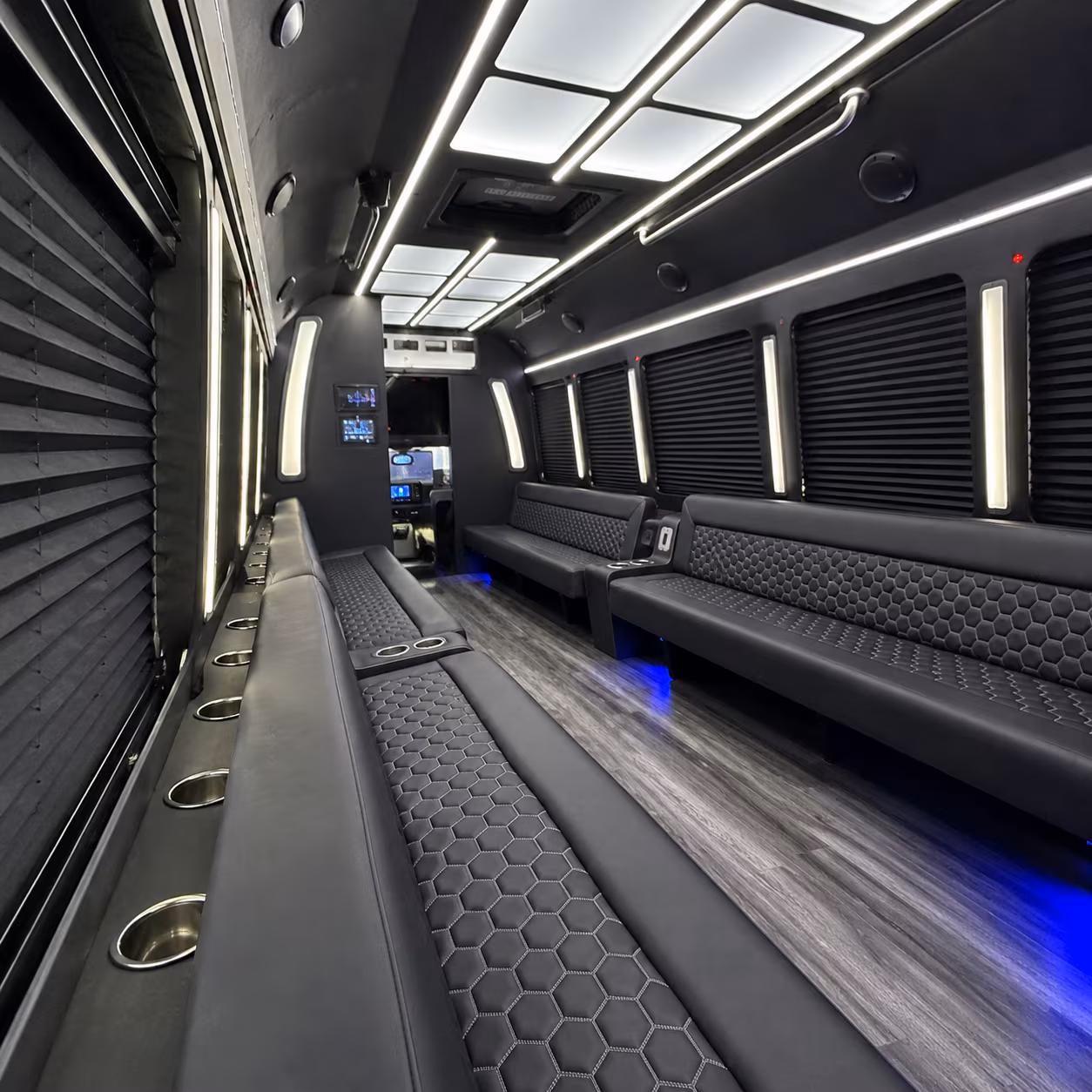 albuquerque party bus interior