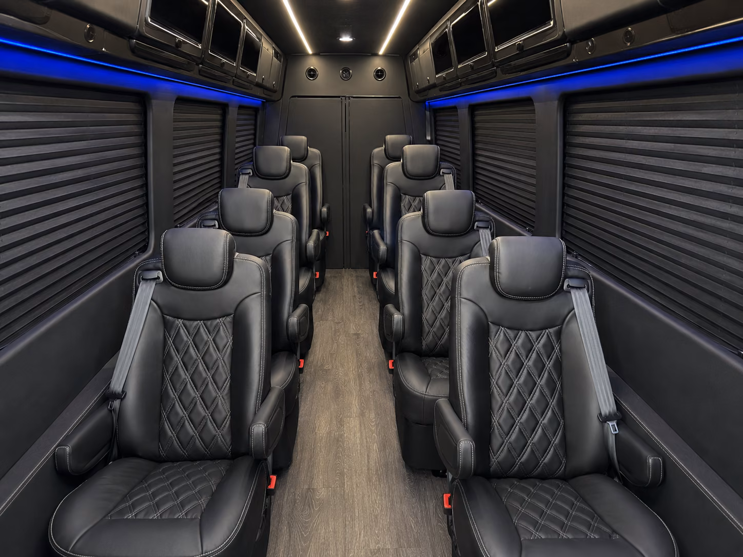 albuquerque sprinter van with driver inside