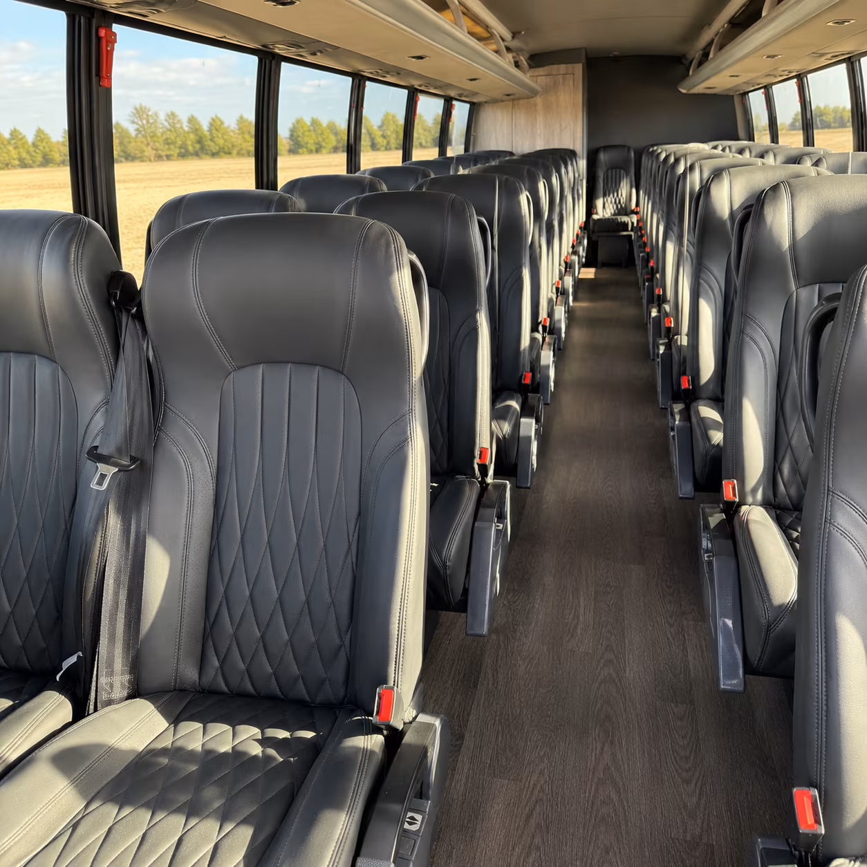 albuquerque wedding transportation onboard seating